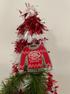 Official Hills 2024 Hills Department Store Ugly Sweater Ornament