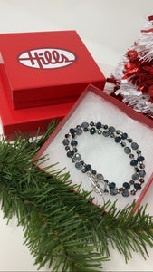 Hills Custom Beaded Bracelets by Hannah Yoncak – Limited Edition SILVER CLASP