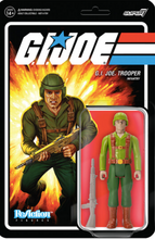 Load image into Gallery viewer, GREEN SHIRTS (TAN) G.I. JOE REACTION FIGURES WAVE 1 -