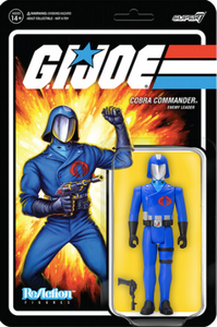 G.I. JOE REACTION FIGURES WAVE 1 - COBRA COMMANDER