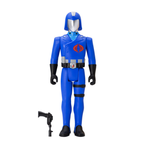 G.I. JOE REACTION FIGURES WAVE 1 - COBRA COMMANDER