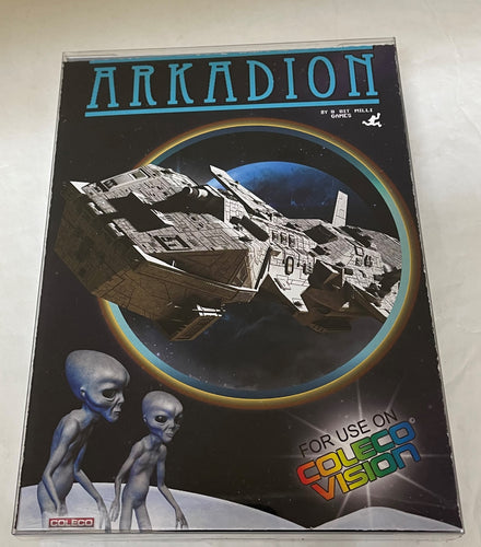 ARKADION (New Game for Play on ColecoVision) by 8 Bit Milli Games