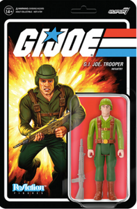 GREEN SHIRTS (PINK) G.I. JOE REACTION FIGURES WAVE 1 -